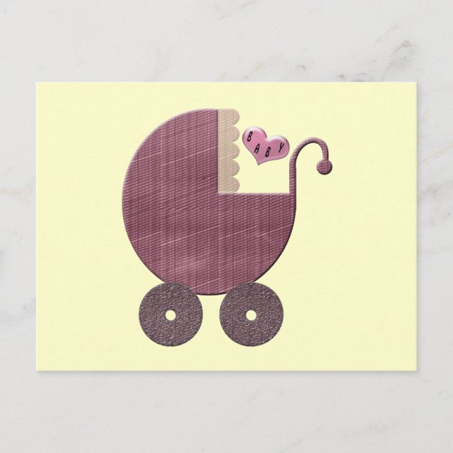 Grattisar och Nyfödd bebis-gratulationskort för fl Vykort (Framsida)