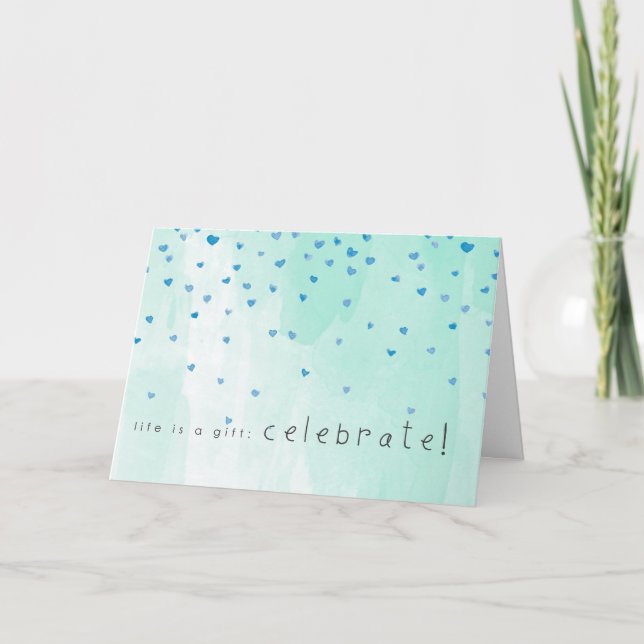 Grattisar om ditt antagande kort (Framsida)