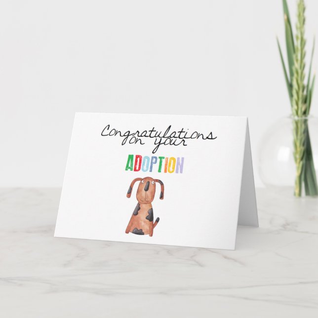 Grattisar om ditt antagande kort (Framsida)