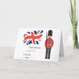 Grattisar om ditt medlemskap i Storbritannien Kort