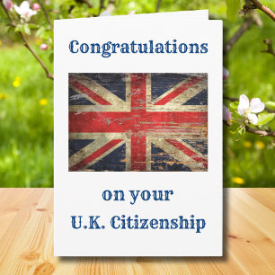 Grattisar om ditt medlemskap i Storbritannien Kort