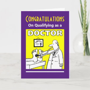 Grattisar om kvalificerat Doktor Kort