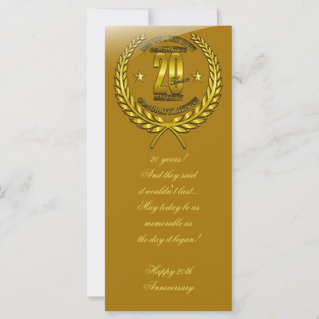 Grattisar på 20-årsdagen (Framsida)