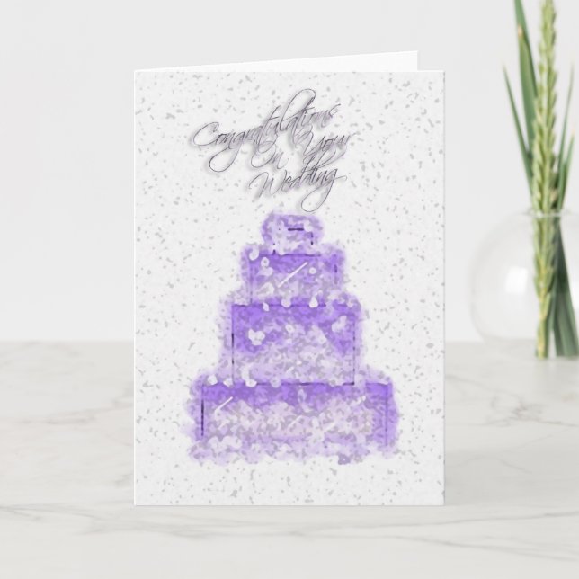 Grattisar på Bröllop Kort (Framsida)