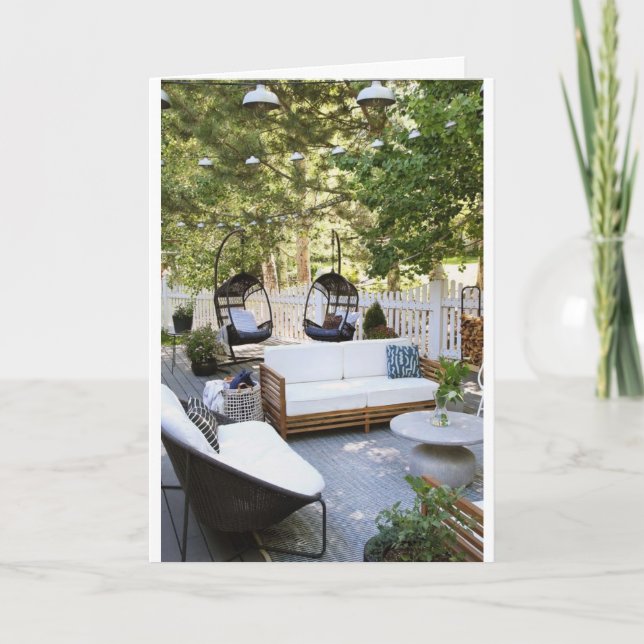 **GRATTISAR PÅ DET NYA HEMKORTET** KORT (Framsida)