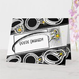Grattisar på din Förlovning! Kort