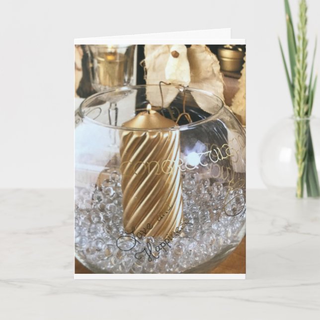 GRATTISAR PÅ DIN FÖRSTA CHRISTMAS TILLSAMMANS HELGKORT (Framsida)