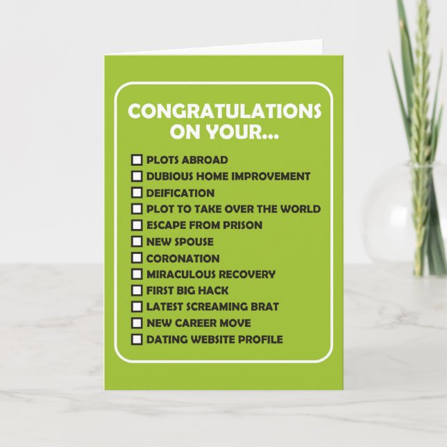 Grattisar på din.. kort (Framsida)