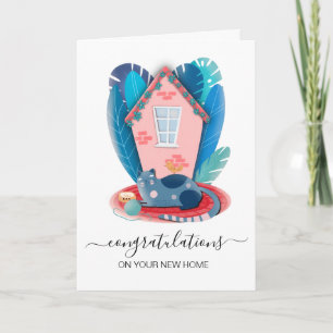 grattisar på din nya bostad gods agent kort