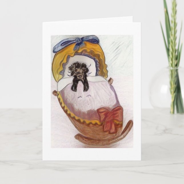 Grattisar på din nya valp kort (Framsida)