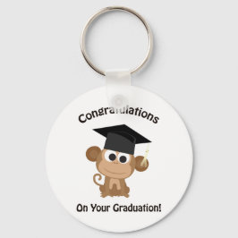 grattisar på din studenten apa nyckelring
