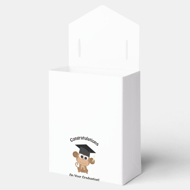 grattisar på din studenten apa presentaskar (Öppnad)