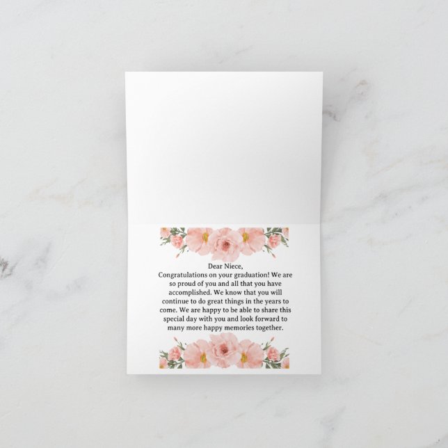 grattisar på din studenten kort (Inuti)