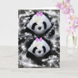 Grattisar på dina Speciella Twillingar Kort