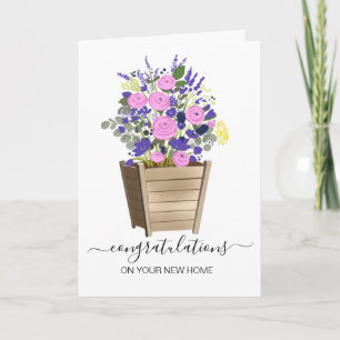 grattisar på ditt nya hem gods agent kort