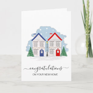 grattisar på ditt nya hem gods agent kort