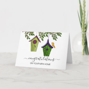 grattisar på ditt nya hem gods agent kort