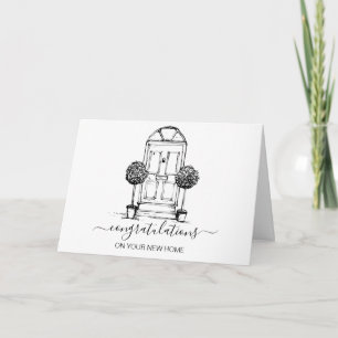 grattisar på ditt nya hem gods agent kort