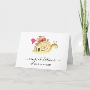 grattisar på ditt nya hem gods agent kort