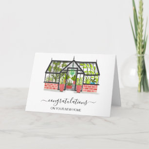 grattisar på ditt nya hem gods agent kort