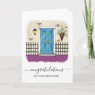 grattisar på ditt nya hem gods agent kort