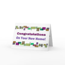 Grattisar på ditt nya hem!