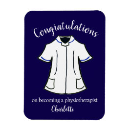 Grattisar på fysioterapibehandling magnet