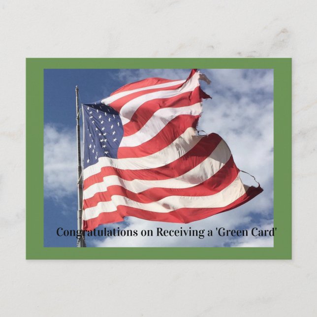 Grattisar på Grönten Vykort (Framsida)