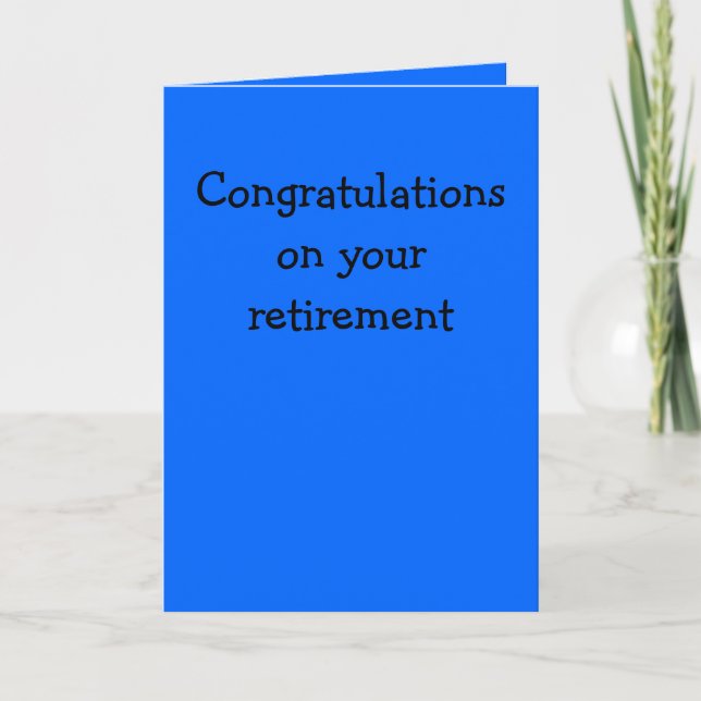 Grattisar på pension kort (Framsida)