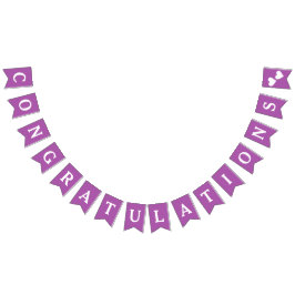 "Grattisar" party buntbanderoll Vimplar