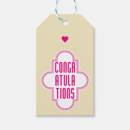 Grattisar Presentetikett