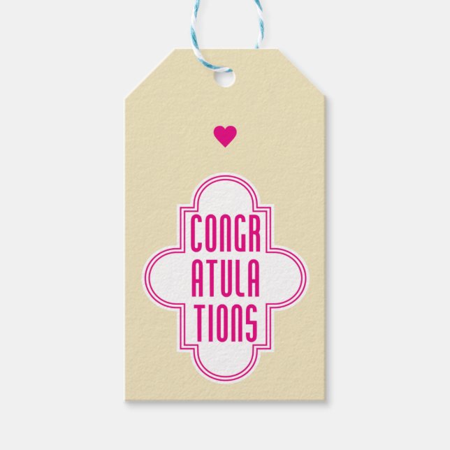 Grattisar Presentetikett (Framsidan)