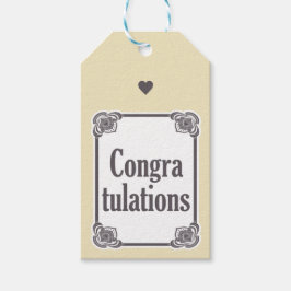 Grattisar Presentetikett