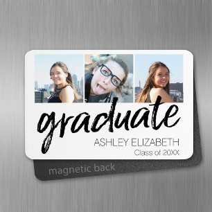 Grattisar Senior 3 Photo for Studenten Magnet