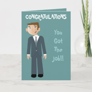 Grattisar som du Har jobbföretagaren Kort