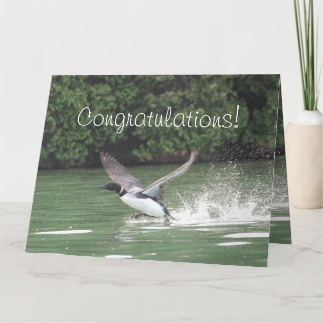 Grattisar som tar flygning kort (Framsida)