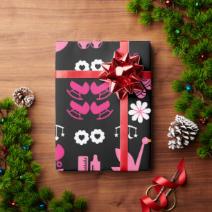 Grattisar Stalk Delivery Twin Girls Presentpapper