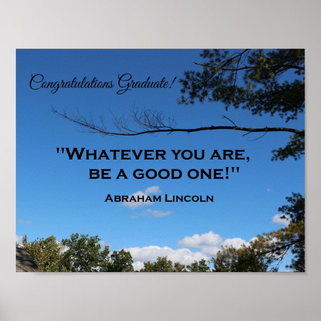 Grattisar Student! Poster (Framsidan)