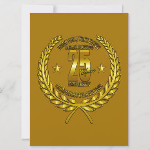 Grattisar till 25-årsdagen