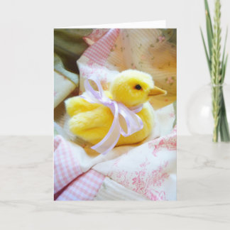 Grattisar vid nyfödd bebis ankomst kort