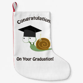 Grattisar vid Snigel vid Studenten Liten Julstrumpa