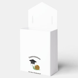 Grattisar vid Snigel vid Studenten Presentaskar
