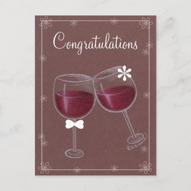 Grattisar! vykort (Framsida)