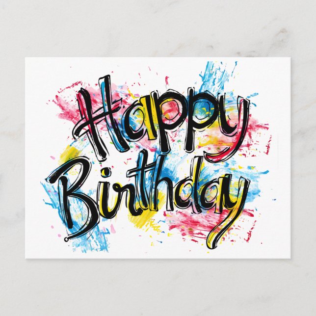 Grattisar Vykort (Framsida)