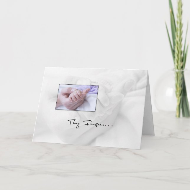 Grattisarna baby Finger Kort (Framsida)