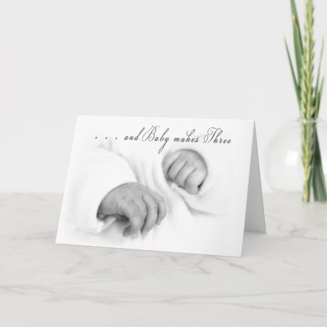 Grattisarna baby kort (Framsida)