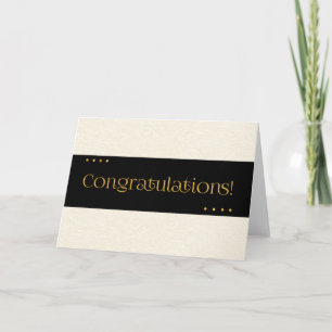 Grattisarna Beige och Black Kort