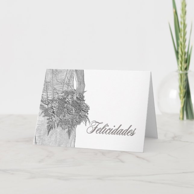 Grattisarna bröllop kort (Framsida)