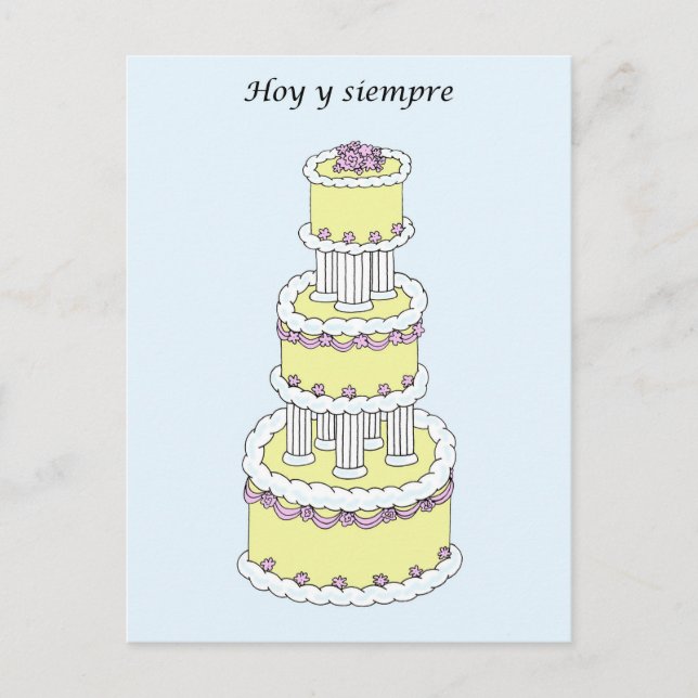 Grattisarna Bröllop Vykort (Framsida)