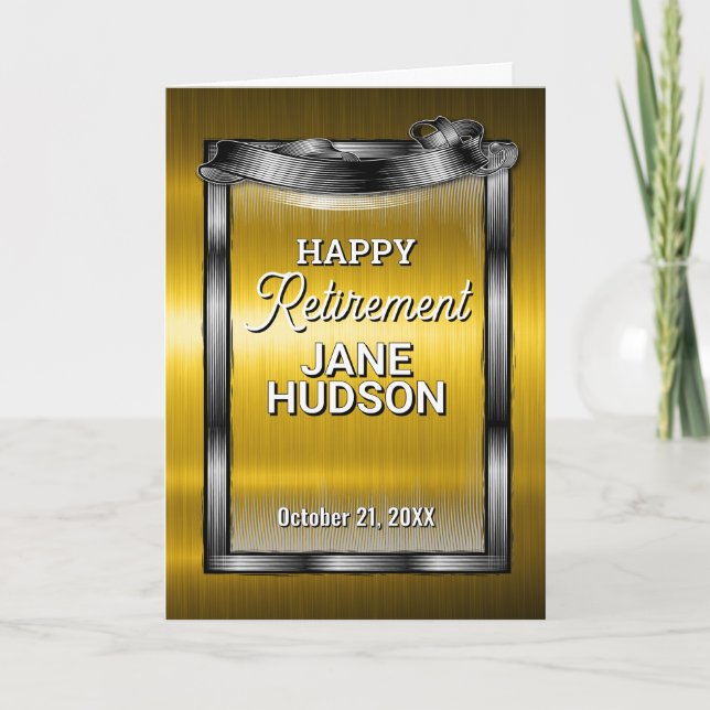 Grattisarna Lycklig Pension Svarta havet och Guld Meddelande (Framsida)